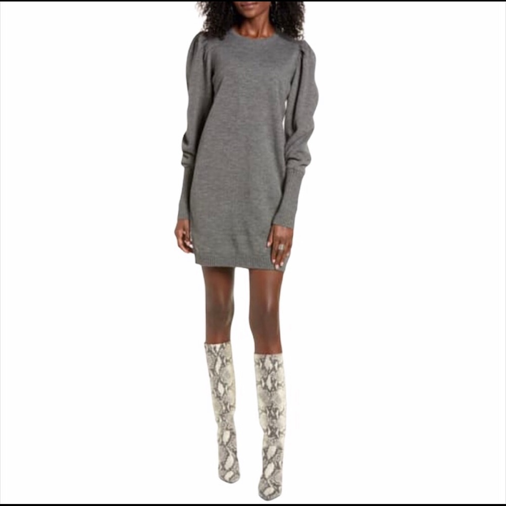 WAYF ( Nordstrom) Puff Sleeve Dress
